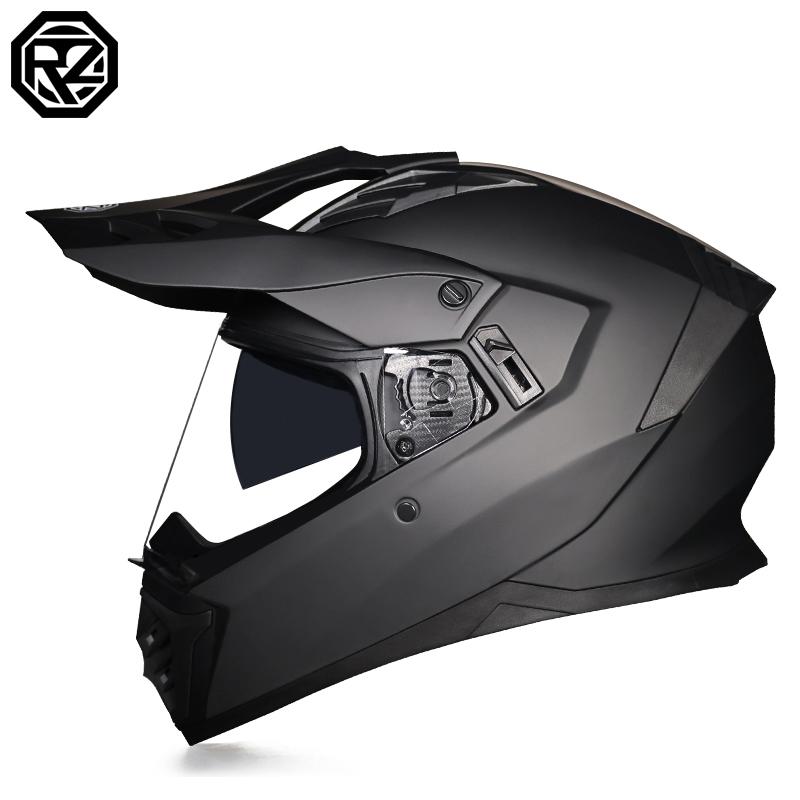 ORZ Offroad-Rallye-Motorradhelm DOT-zertifiziert MTB ATV Motorrad Offroad-Motorrad Blendschutz