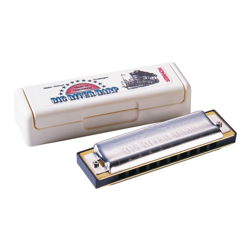 HOHNER Harmonica Big River HarpB Big River [] SilverBlack