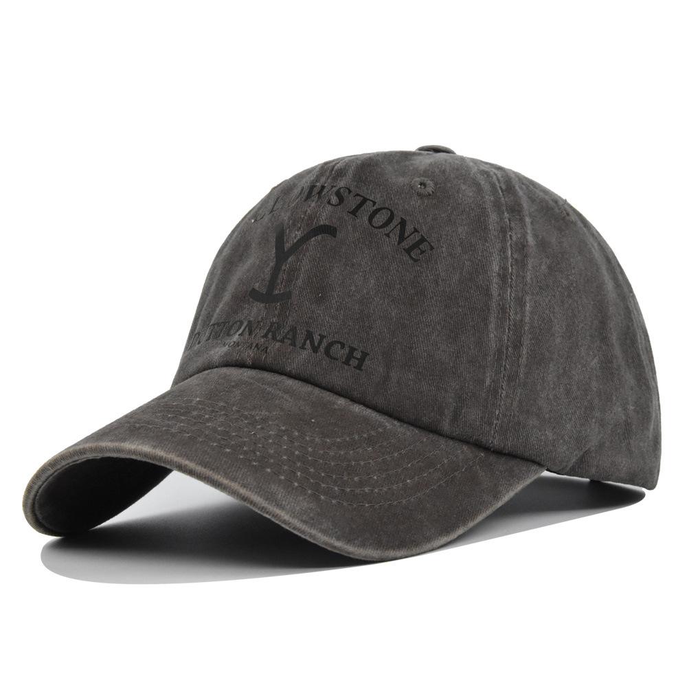 Baseball Cap Snapback Hat YELLOWSTONE Sun Hat Spring Autumn Baseball Cap Sport Cap Fitted Cap Hats For Men Women