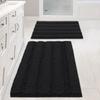 Thick Solid Chenille Bath Mat Non-Slip Absorbent Floor Rug Entryway Bathroom Kitchen Living Room