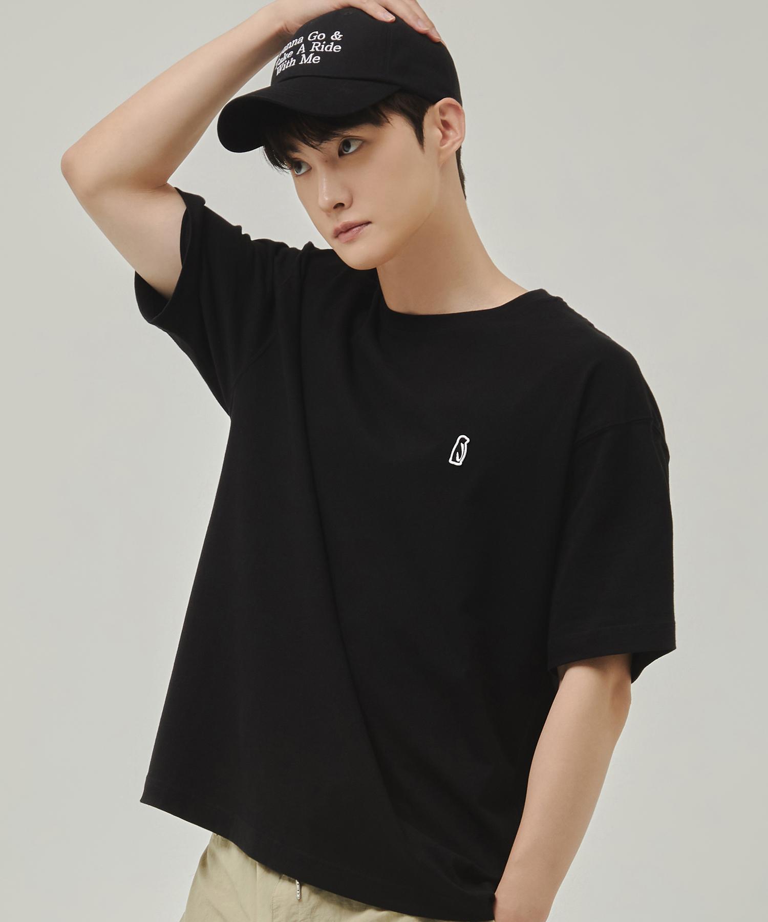 Sueno Studio Signature Oversized T-Shirt (Black) M