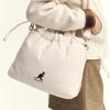 KangoL Wh Puffer Tote Bag L 3965 Ivory