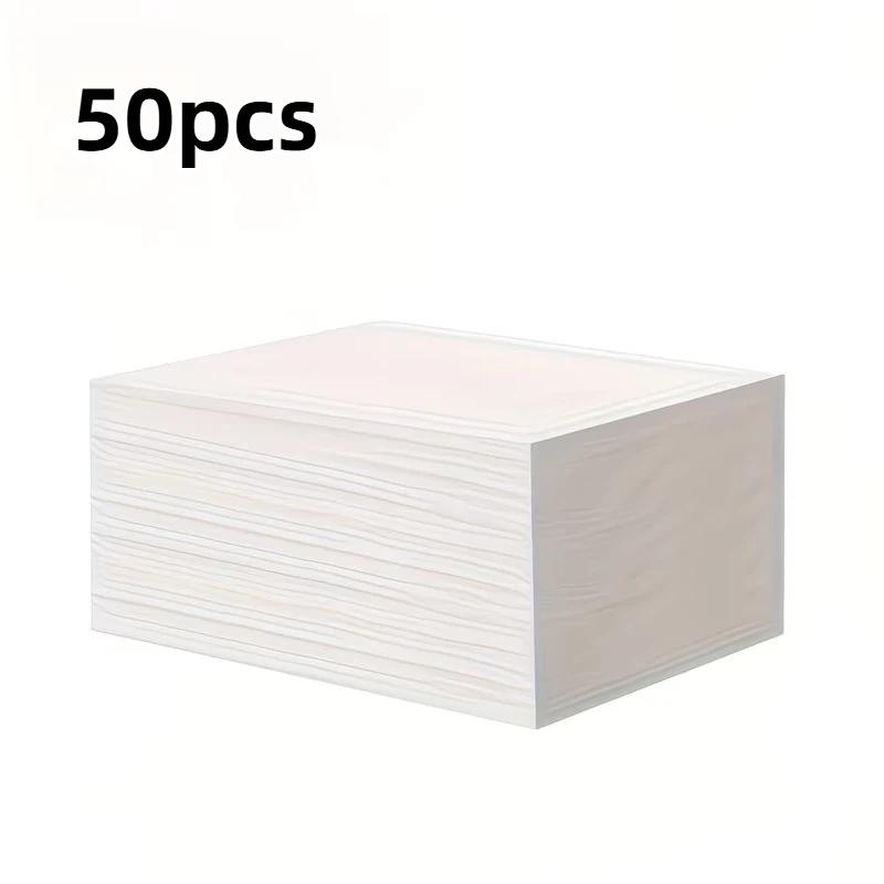 50/300Pcs Aquarium Color-Absorbing Sheets Filter Sheets Fish Tank Yellow-Absorbing Paper Pad , Water Purification Paper