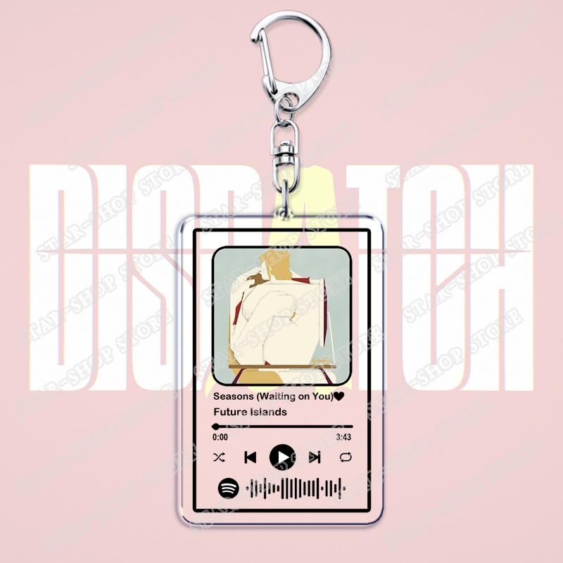 

Hot Game Original Soundtrack Music Keychains for Women Accessories Bag Radio Savage Songs Gaming Keying Jewelry Fans Gamer Gifts