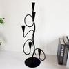 Metal Candle Holders European Luxury Candlestick Modern Restaurant Decor Candle Stick Holder Living Room Decoration Accessories