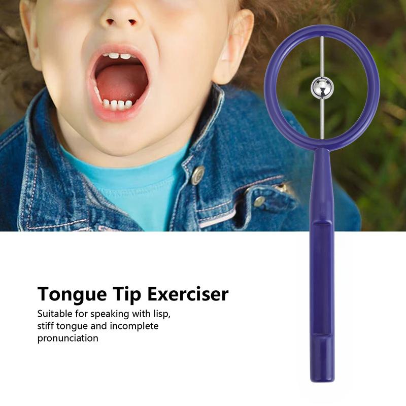 O-Shaped Children Mouth Tougue Tip Exerciser Trainer Oral Care Muscle Strenght Touge Training Tool Flexibility Stability
