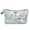 Women Dinosaur Print Cosmetic Bag Toiletries Organize Travel Storage Case