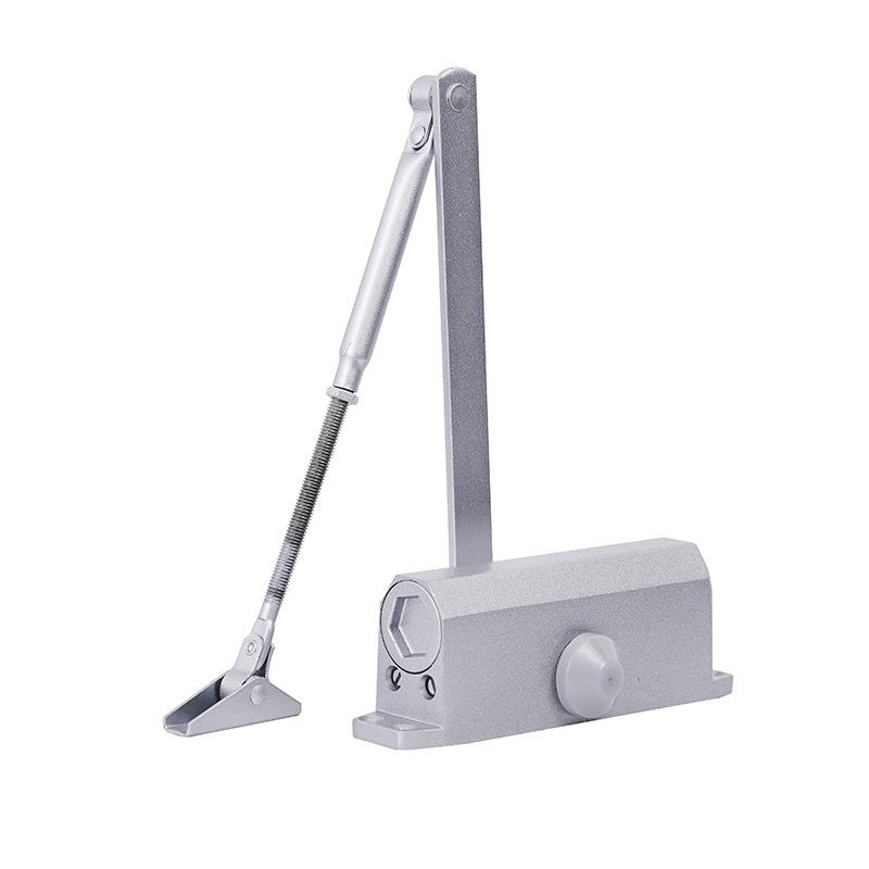 Automatic Stainless Steel Door Closer with Fire Door Buffer, 35kg Capacity