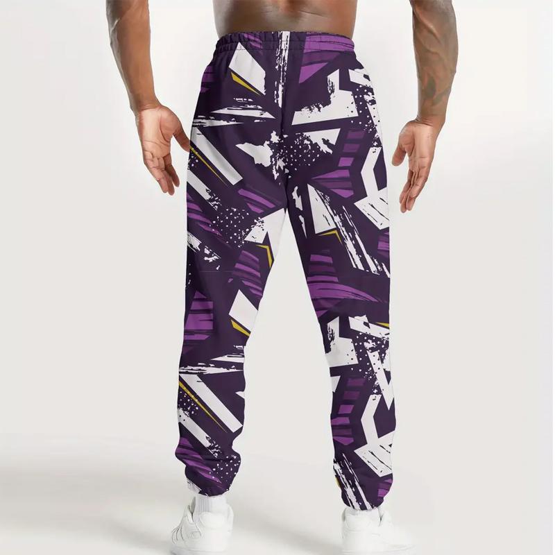Jugend Männer Kleidung Frühling Herbst Casual 3D Digital Print Jogginghose Männer Mode Hosen