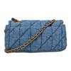 Coach Tygrysi 20 Pikowany Wzór Pasków Tygrysich Logo Tkanina Torba na Ramię Crossbody Damskie Torebki Indego CR701-B4IN