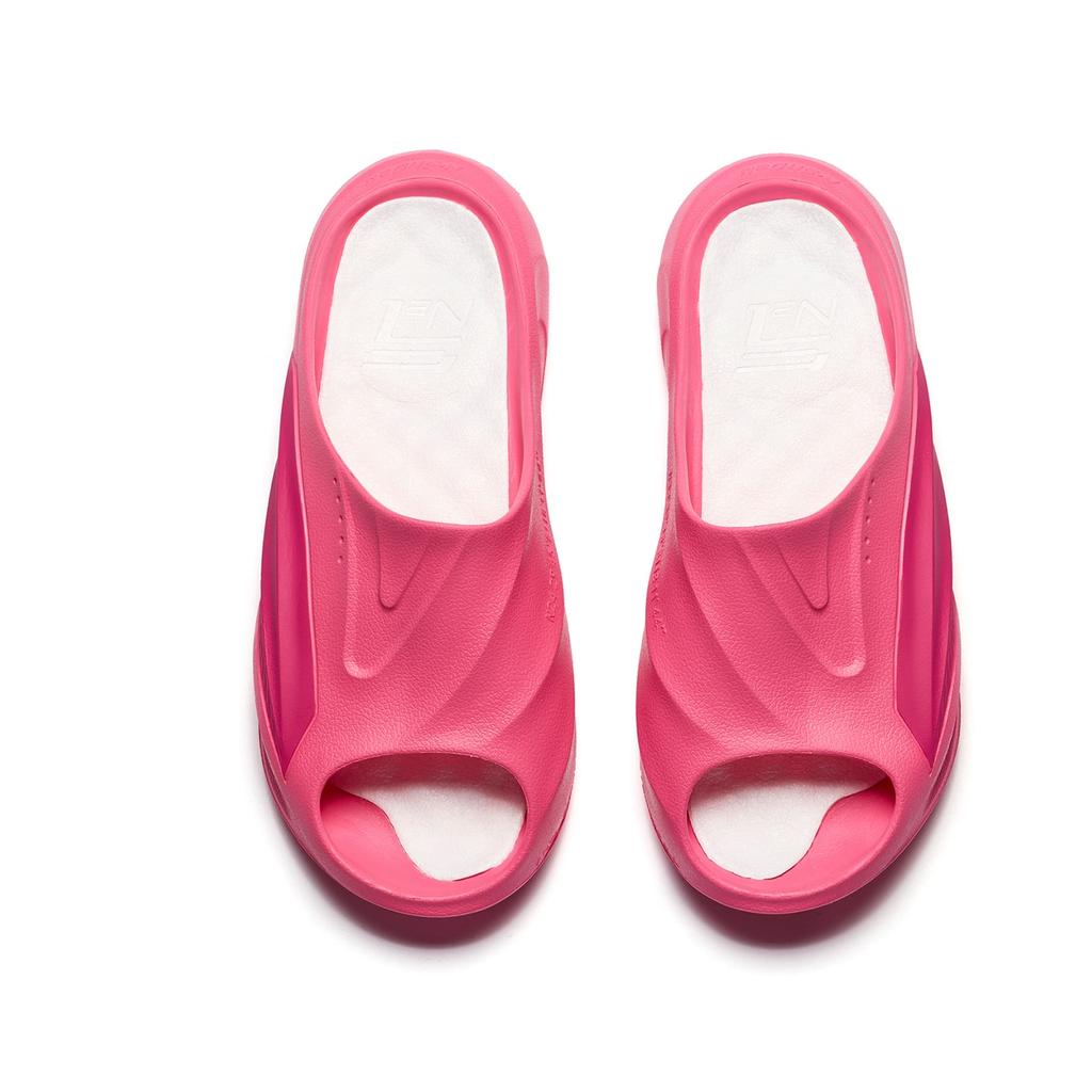 Anta Nitrogen Bubble Nitrogen Technology Cement Nemesis Basketball Sports Shock Absorption Anti-Wear Slide Sandals Men Sandals Pink 912621808S-2