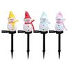 Solar Powered Snowman Stake Light Outdoor Christmas Decoration for Yard Garden & Pathway Auto On/Off Waterproof Festive Atmosphere Lights
