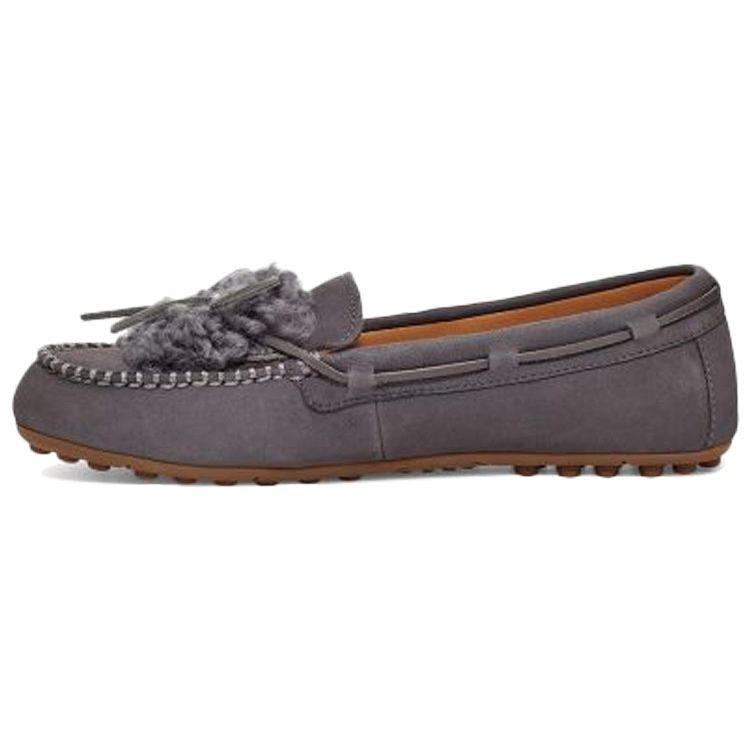 UGG Alana Fluff TS Loafers Women Loafers Dark-Gray 1116106-DGRY