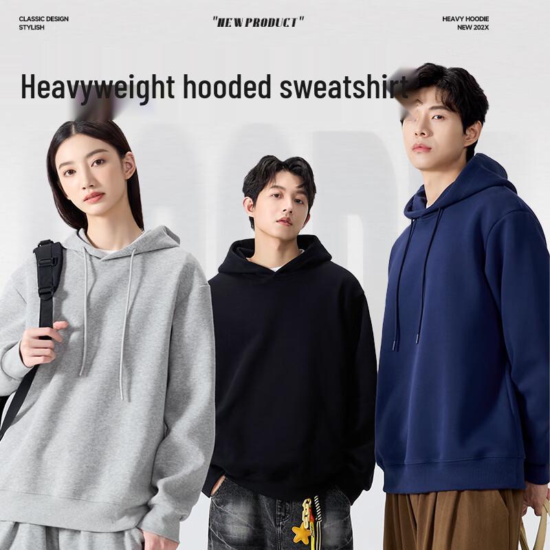 MINISO Heavyweight Hooded Pullover Sweatshirt