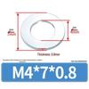 Extra Large Galvanized Metal Flat Washer (Sizes M1.6-M14)