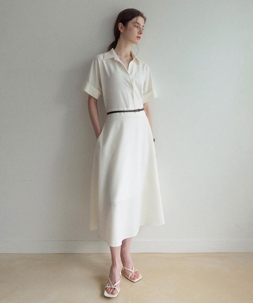 Le Nav Esy Linen Kara One-Piece (Ivory)