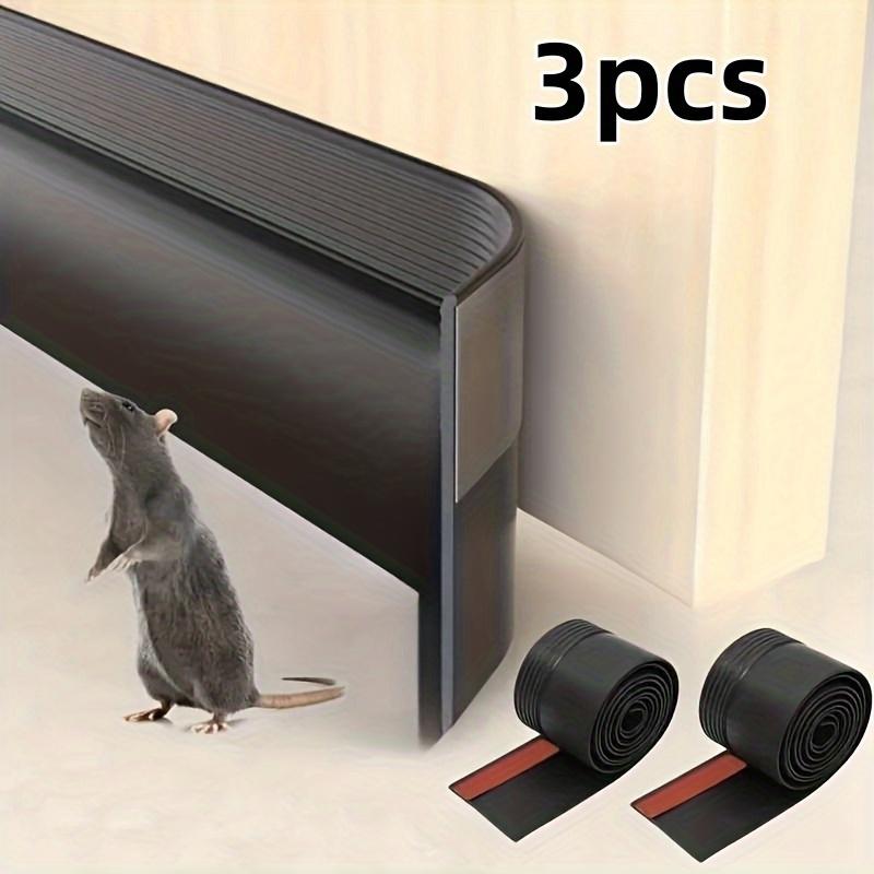 Self-adhesive door bottom sealing tape - noise reduction, wind resistance, insect and dust prevention, rat blocker