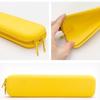 Customizable Silicone Double-Zipper Pencil Case with Logo Printing