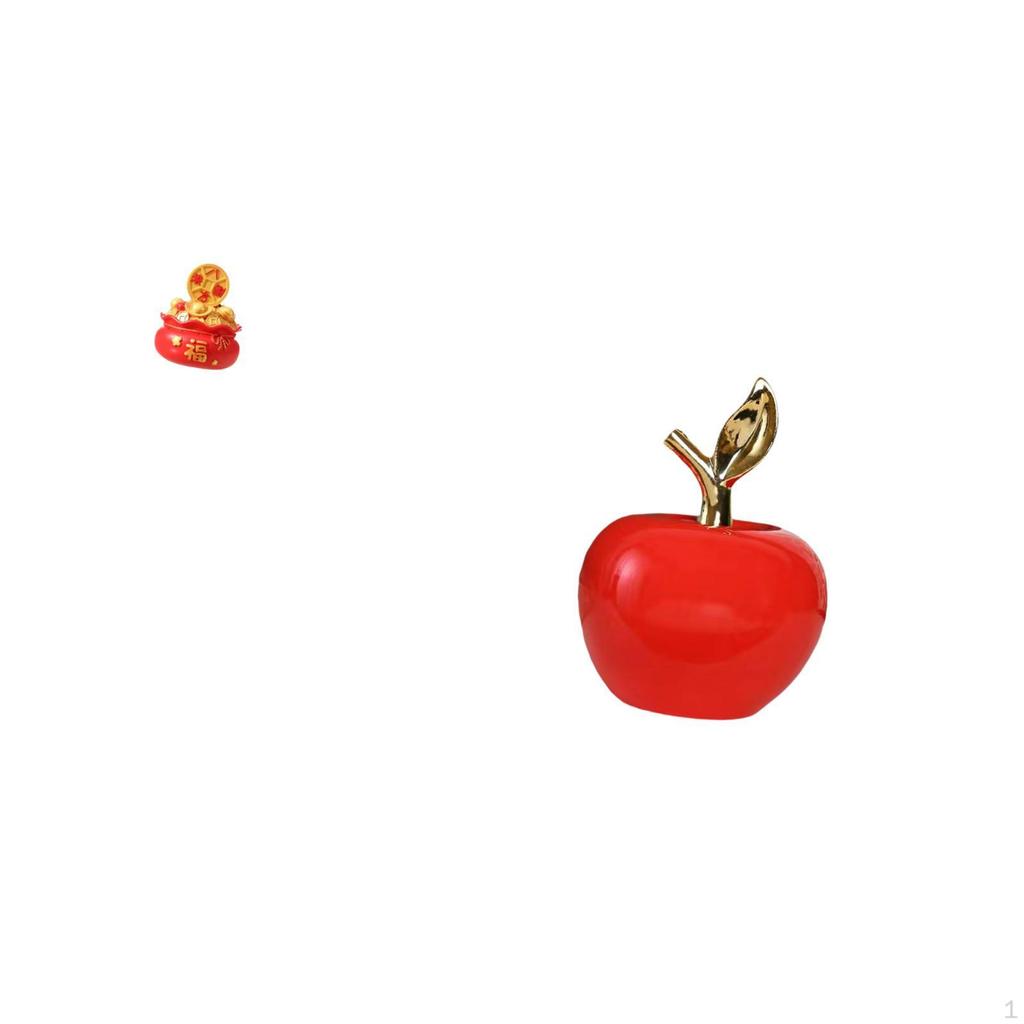 Festival Treasure Basin Cornucopia Figurine And Ceramic Ornament for Year Housewarming Bedroom