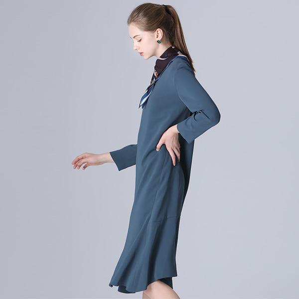  She S miSS  High Quality Scarf Set Mermaid Long dreSS