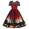 BITCED Fashion Summer Spring Short Sleeve O-Neck Casual Dresses