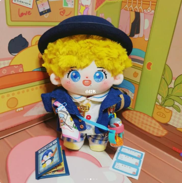 ODM Custom Kpop Doll Soft Handmade Plush Kpop Toy Kawaii Anime Plushies Stuffed Korean Star Idol Toys Cotton Dolls