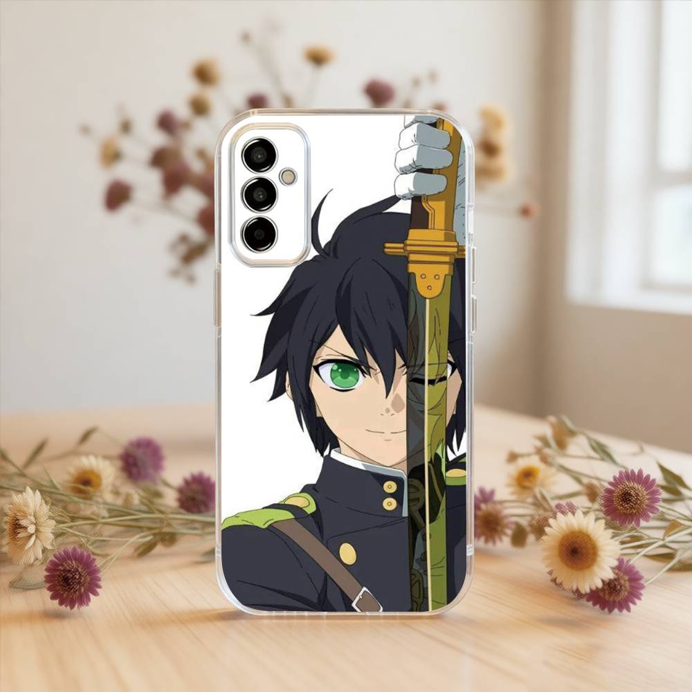 

Seraph of the End Phone Case For SamsungA10,12,20,21S,30,31,40,50,51,52,70,71 Transparent Cover Samsung a10