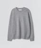 EZIO Plain Round Knit_Melange Gray