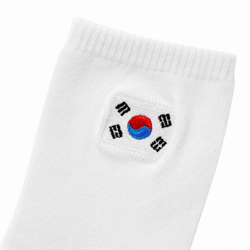 Носки до середины голени с Тхэгыкки Белые (32004967)