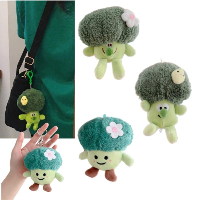 Cute Broccoli Plush Toy Vegetable Doll For Claw Machine Wholesale