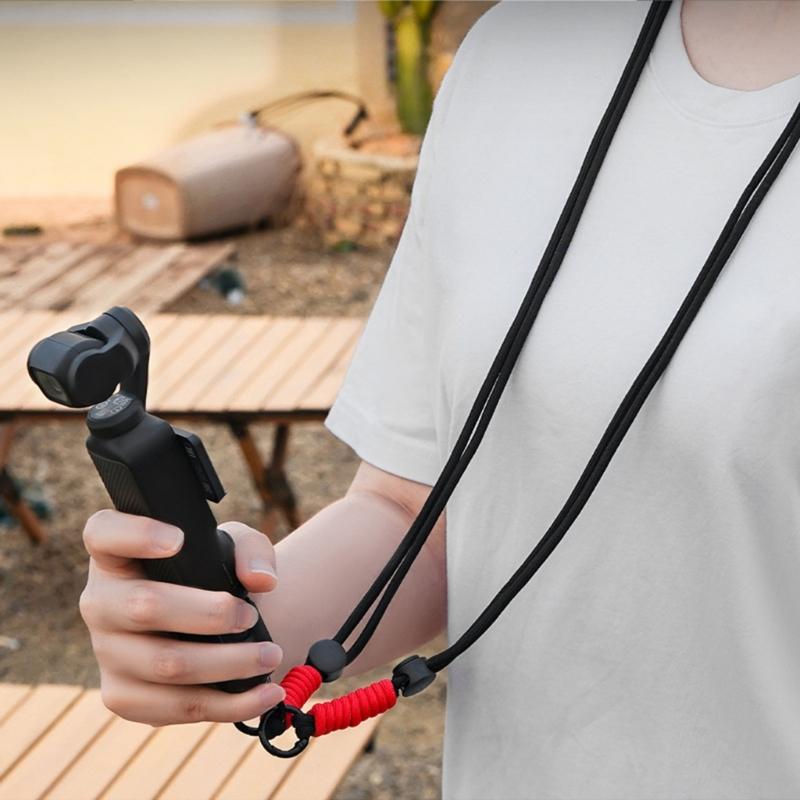 Camera Lanyard Strap Belt for Pocket 3/ONE X3/X4 and more Sports Cameras Hiking Skiing Enthusiasts Essential
