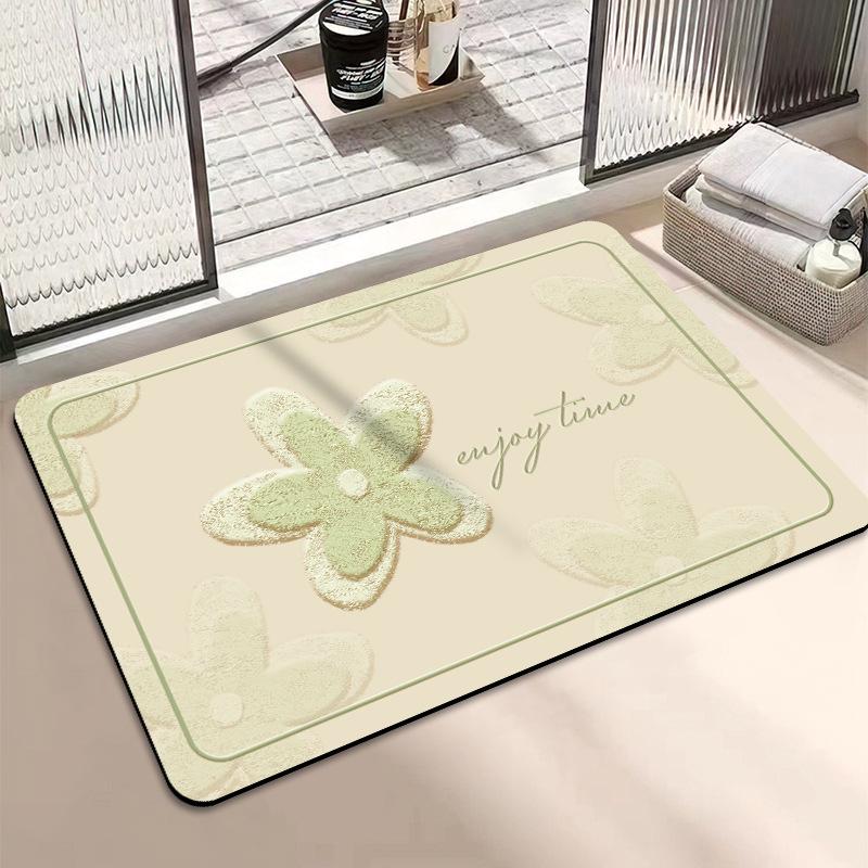 Fresh Quick-Dry Non-Slip Diatomaceous Earth Bathroom Mat