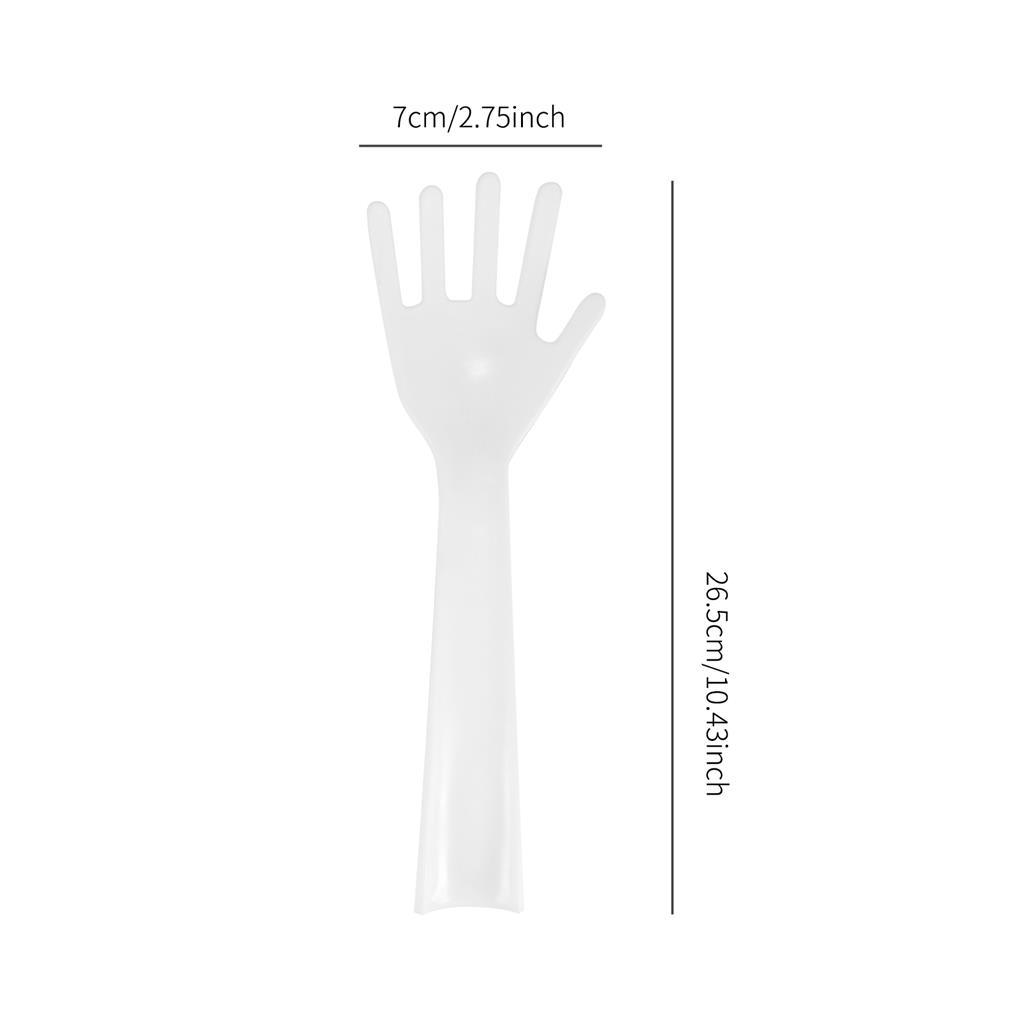 Pack of 2 Salad Forks Cute Design Serving Cutlery Reusable Tongs Smooth Edge Wide Applications Household Accessories Kitchenware
