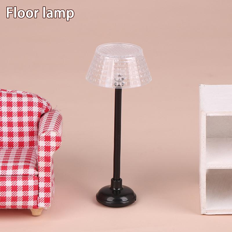 

1/12 Кукольный домик, тумба для обуви, книжная полка, торшер, настенные часы, кукольный домик, мебель для гостиной, украшения, аксессуары для кукольного дома A5