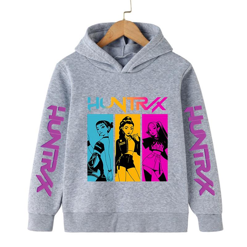 Hoodies Sweatshirts Girls Children's Cartoon Print Fashion Sweatshirt Cute Casual Comfortable Hoodie Girl Children