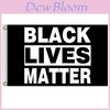 Lebendige 3x5ft Black Lives Matter Flagge mit strapazierfähigem Polyester und Messingösen