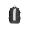 Three Stripes Power Polyester Backpack Large Men Backpacks Black BR5863