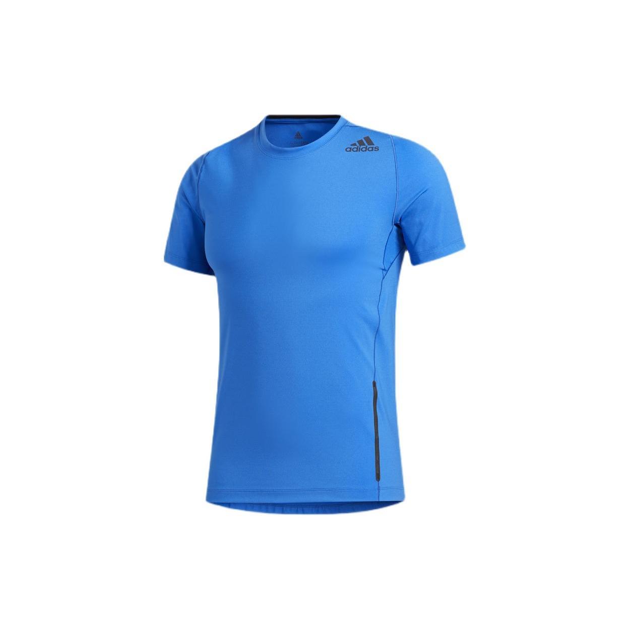 

New Adidas T Shirts Men Blue FL4353 M