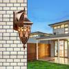 Europäische wasserdichte und rostfreie Wandleuchte, Gartenvilla, Wohnzimmer, Balkon, Eingangsbereich, Korridor, Zaun, Aluminiummaterial