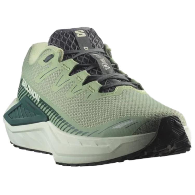 Salomon Drx Defy Grvl Comfortable Simple Non-Slip Wear-Resistant Low-Top Casual Running Shoes Men sneaker Green L47563900