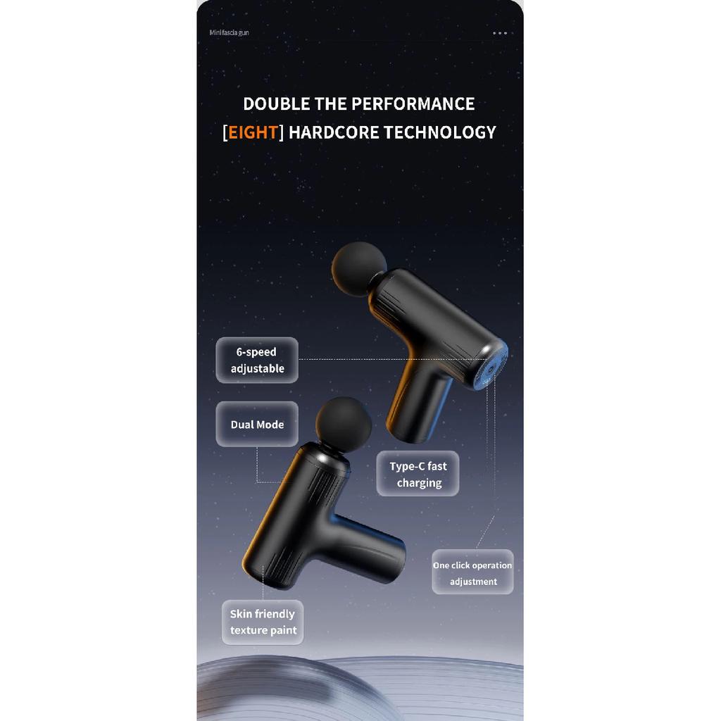 2026 massage gun muscle relaxation massager electric vibration fascia gun 10 heads professional grade neck mask gun
