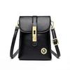Fashionable Mobile Phone Bag Single-shoulder Crossbody Fashionable Hand-held Small Square Bag