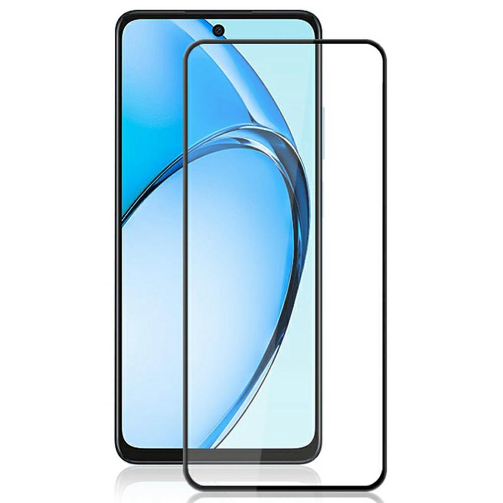 

MOCOLO Для Oppo A80 5G/A60 4G/A3 Pro (Глобальний) Захисна плівка для екрана 5G Захист від розбиття Шовкографічний друк Загартоване скло Black