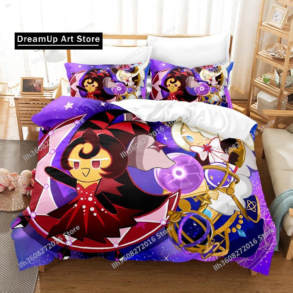 3D Printing Game Cookie Run OvenBreak Bedding Set Single Twin Full Queen King Size Bed Set Adult Kid Bedroom Duvet Cover Sets
