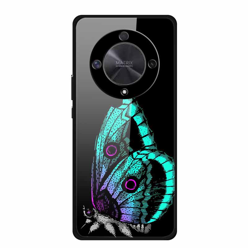 For Honor X9B Case X9A 5G Luxury Tempered Glass Hard Back Cover for Honor X9A 5G Phone Cases Fundas Honor x 9B X9 B 5G X 9A X9 A