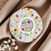 Waterproof PE Shower Cap for Bathing, Kitchen Oil-Proof, Reusable and Thickened