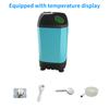 Outdoor Camping Shower IPX7 Waterproof Portable Electric Three Speed Shower Head Electric Shower Pump Hiking Beach Pet Watering