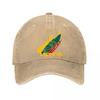 Lietuva Embroidered Vintage Washed Baseball Cap Washed Baseball Cap