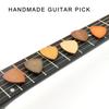 Heart Shape Guitar Pick Enduring Wood Acoustic Guitar Pick Ukulele Plectrums Electric Guitar Pick Guitar Accessories