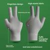 Elastic Billiards Glove Left Hand Billiard Training Gloves Three Fingers Glove  Fitness Accessories